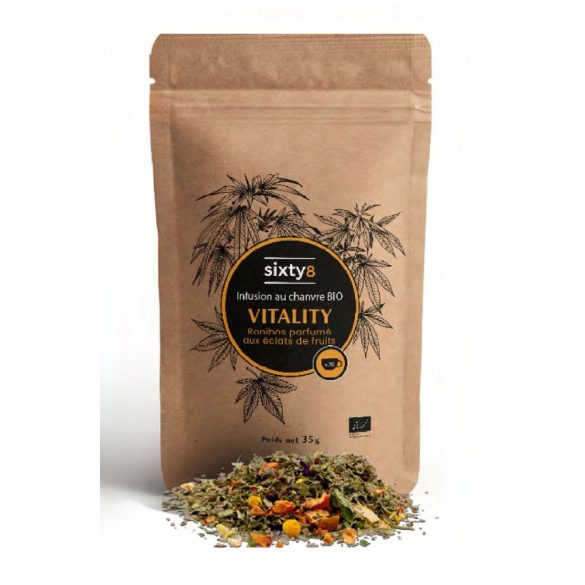 Sixty8 CBD Tea : Vitality